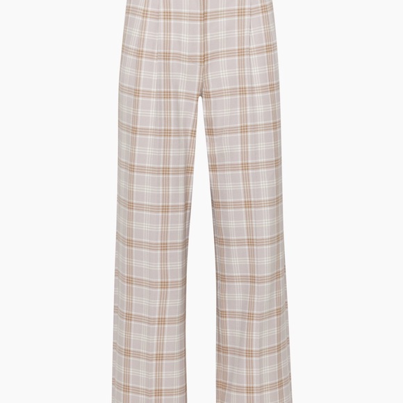 ARITZIA - Wilfred Effortless Pant in Lavender and Cream - Picture 2 of 9